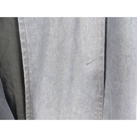 Andrew Marc Women's Long Denim Jacket Size Medium #2116 - Picture 6 of 7